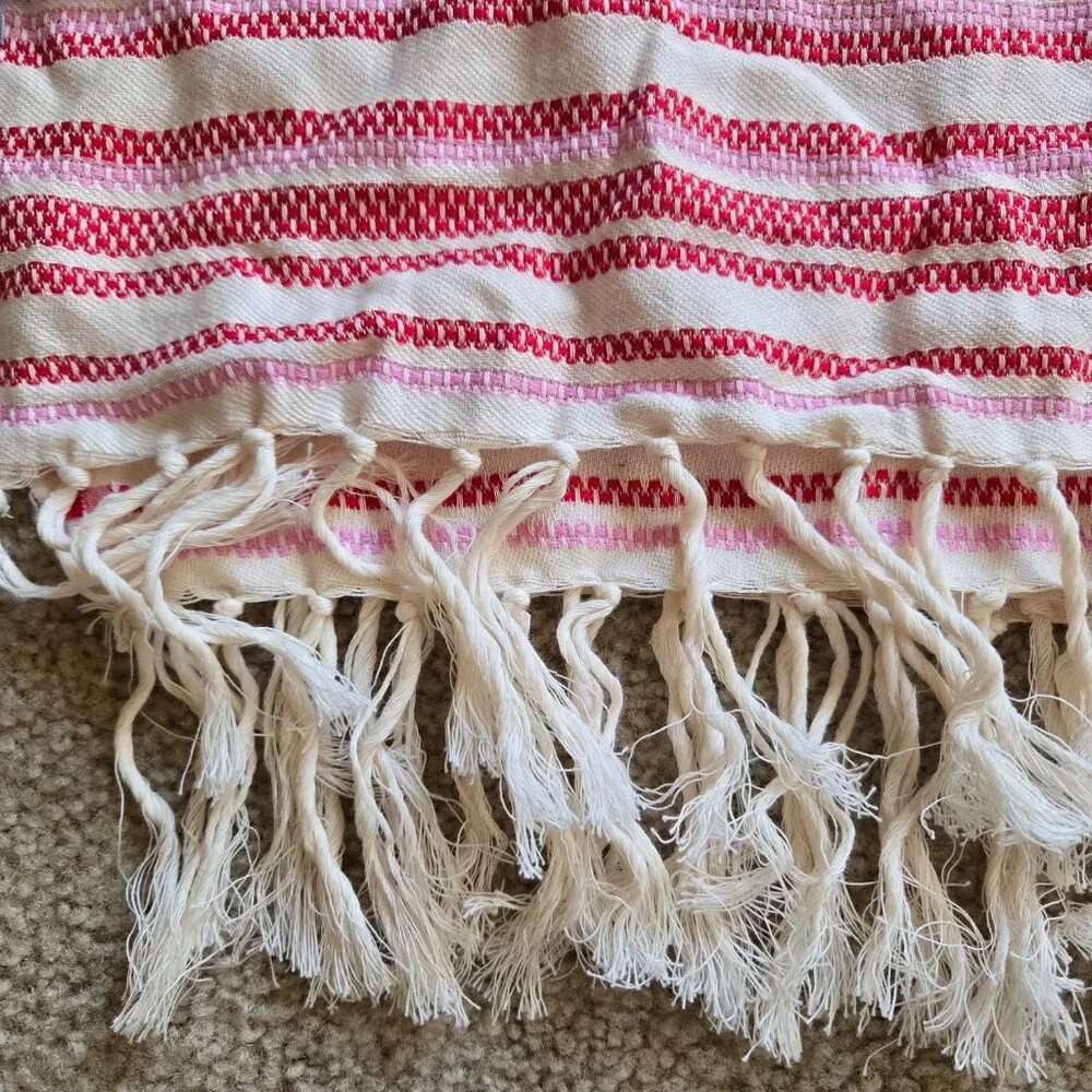 NWOT J. Jill Cotton Blanket Scarf Wrap Large